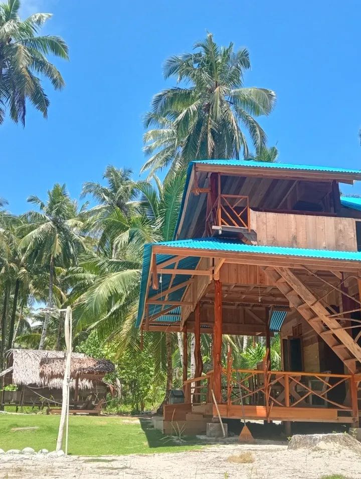 Pemandangan resort Mentawai